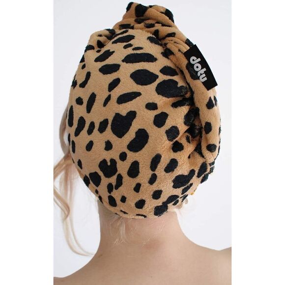 DOTU - Bath 🛁 Wrap Towel Set Cheetah 🐆 Leopard Bath Body Wrap Print towels - Picture 6 of 9